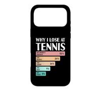 Custodia per iPhone 17 Pro Max Divertente Perché Perdo A Tennis