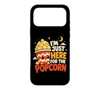 Custodia per iPhone 17 Pro Max Divertente popcorn I'm Just Here For The Movie Night Kids
