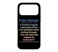 Custodia per iPhone 17 Pro Max Divertente Project Manager