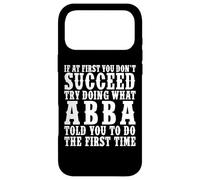 Custodia per iPhone 17 Pro Max Divertente regalo di compleanno con nome Abba cognome divertente Abba