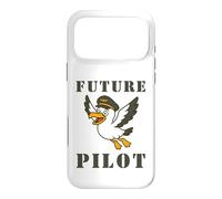 Custodia per iPhone 17 Pro Max Divertente regalo per studenti di volo di Albatross Future Pilot Aviator