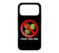 Custodia per iPhone 17 Pro Max Divertente scherzo sulla zona libera dei germogli della cena di Natale o del Ringraziamento