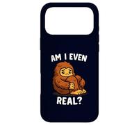 Custodia per iPhone 17 Pro Max Divertente triste Bigfoot Sono anche reale Carino Kawaii Sasquatch