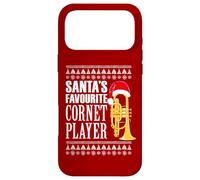 Custodia per iPhone 17 Pro Max Divertente Umorismo Cornetta per Orgoglio Brass Band Natale