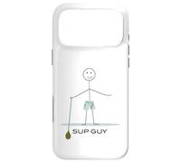 Custodia per iPhone 17 Pro Max Divertente uomo Paddleboarding, Ragazzi SUP Guy