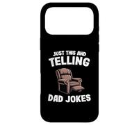 Custodia per iPhone 17 Pro Max Divertente uomo umorismo nonno solo questo e raccontare scherzi a papà