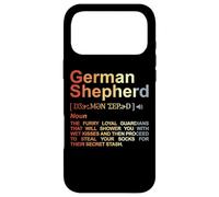 Custodia per iPhone 17 Pro Max Dizionario della razza canina del pastore tedesco