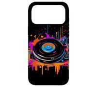 Custodia per iPhone 17 Pro Max Dj Vinyl Steamwave Art Musica Disc Jockey