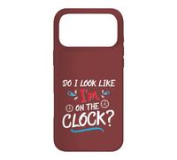 Custodia per iPhone 17 Pro Max Do I Look Like I'm On The Clock Funny Workplace Humor