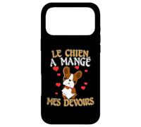 Custodia per iPhone 17 Pro Max Dog Ate My Homework - Imparare il francese