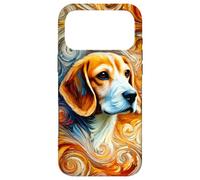 Custodia per iPhone 17 Pro Max Dolce Beagle come un'opera d'arte colorata