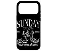 Custodia per iPhone 17 Pro Max Domenica Club Escursioni Sentieri lenti Grandi viste Montagna all'aperto