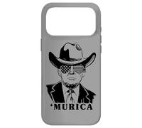 Custodia per iPhone 17 Pro Max Donald Trump 2020 Murica Patriotic mantiene grande l'America