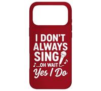 Custodia per iPhone 17 Pro Max Donne che non canto sempre Oh Aspetta Sì, faccio insegnante di musica