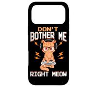 Custodia per iPhone 17 Pro Max Don't Bother Me Right Meow Gamer Kitty Design