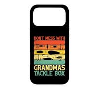Custodia per iPhone 17 Pro Max Don't Mess with Grandma's Tackle Box Grandma Fishing