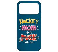Custodia per iPhone 17 Pro Max Don't Puck With Me Divertente Hockey Mamma