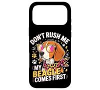 Custodia per iPhone 17 Pro Max Don't Rush Me My Beagle Comes First Dog Lover