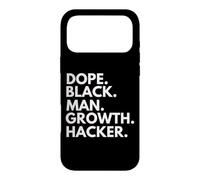 Custodia per iPhone 17 Pro Max Dope Black Man Growth Hacker African American Pride