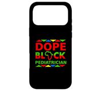 Custodia per iPhone 17 Pro Max Dope Black Pediatra Orgoglioso medico nero carriera orgoglio lavoro