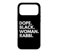 Custodia per iPhone 17 Pro Max Dope Black Woman Rabbi ha potenziato il Black History Month Pride