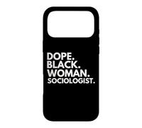 Custodia per iPhone 17 Pro Max Dope Black Woman Sociologo Sociologi afroamericani