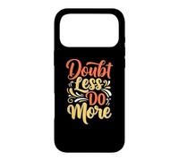 Custodia per iPhone 17 Pro Max Doubt less do more Inspirational Motivation Typography