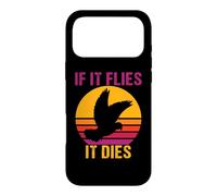 Custodia per iPhone 17 Pro Max Dove Hunting Trip Hunters retrò vintage Se vola si muore