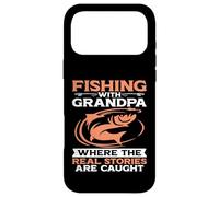 Custodia per iPhone 17 Pro Max Dove le vere storie vengono catturate pescando nonno