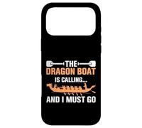 Custodia per iPhone 17 Pro Max Dragon Boat chiama equipaggio da corsa Paddler