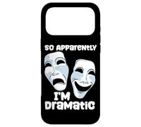 Custodia per iPhone 17 Pro Max Dramma teatrale So Apparently I'm Dramatic Quote Attrice Attore