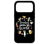Custodia per iPhone 17 Pro Max Drinking Around The World Vacation Drinking Showcase Funny