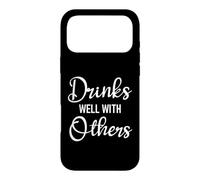 Custodia per iPhone 17 Pro Max Drinks Well With Others Support Day Drinking Funny Drunk Men