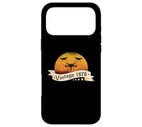 Custodia per iPhone 17 Pro Max Droni-piloti Compleanno nata nel 1976 Quadrocopter droni