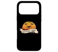 Custodia per iPhone 17 Pro Max Droni-piloti Compleanno nata nel 1988 Quadrocopter droni