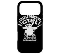 Custodia per iPhone 17 Pro Max Drummer Girl Ragazza batterista le donne tamburo batteria