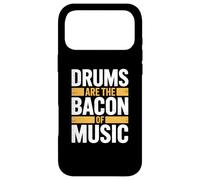 Custodia per iPhone 17 Pro Max DRUMS ARE THE BACON OF MUSIC