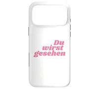 Custodia per iPhone 17 Pro Max Du wirst gesehen - Positive Affirmations