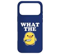 Custodia per iPhone 17 Pro Max Duck with Knife What the Duck