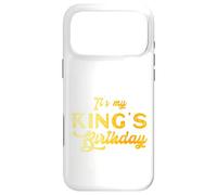 Custodia per iPhone 17 Pro Max È il compleanno del mio re | Compleanno del marito figlio padre
