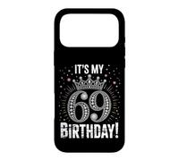 Custodia per iPhone 17 Pro Max È il mio 69° compleanno regali per uomini donne 69 anni