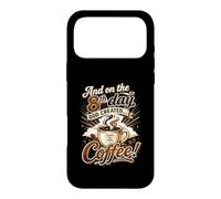 Custodia per iPhone 17 Pro Max E l'ottavo giorno il Signore creò il caffè