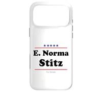 Custodia per iPhone 17 Pro Max E. Norma Stitz per la divertente parodia elettorale di medio termine del Senato