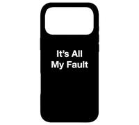 Custodia per iPhone 17 Pro Max È tutta colpa mia