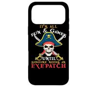 Custodia per iPhone 17 Pro Max È tutto divertente e giochi fino a quando qualcuno ha bisogno di un pirata Eyepatch