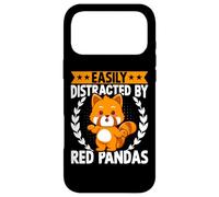 Custodia per iPhone 17 Pro Max Easily Distracted by Red Pandas Funny Cute Kawaii Red Panda