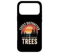 Custodia per iPhone 17 Pro Max Easily Distracted By Trees - Funny Arborist Vintage For Men