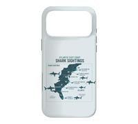 Custodia per iPhone 17 Pro Max East Coast Shark Sightings Cool Map