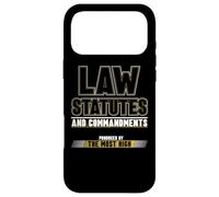 Custodia per iPhone 17 Pro Max Ebraico Israelita Abbigliamento per Donne Legge Statuti Comandamento