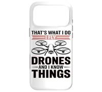 Custodia per iPhone 17 Pro Max Ecco Cosa Faccio, Faccio Volare I Droni E Ne So Qualcosa